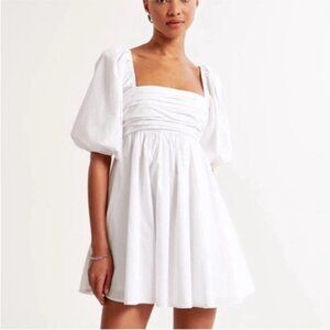 Abercrombie & Fitch Emerson Poplin Mini Dress